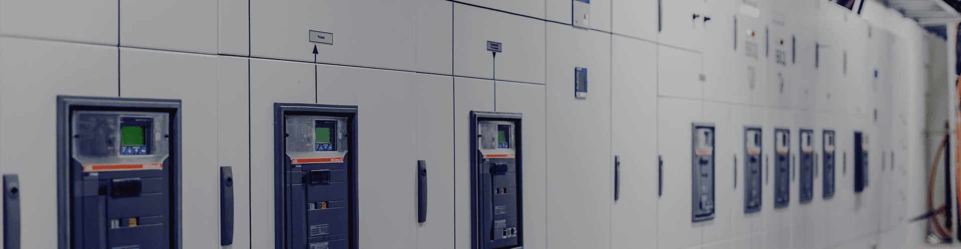 Industrial control panel switchboards and electrical engineering hardware