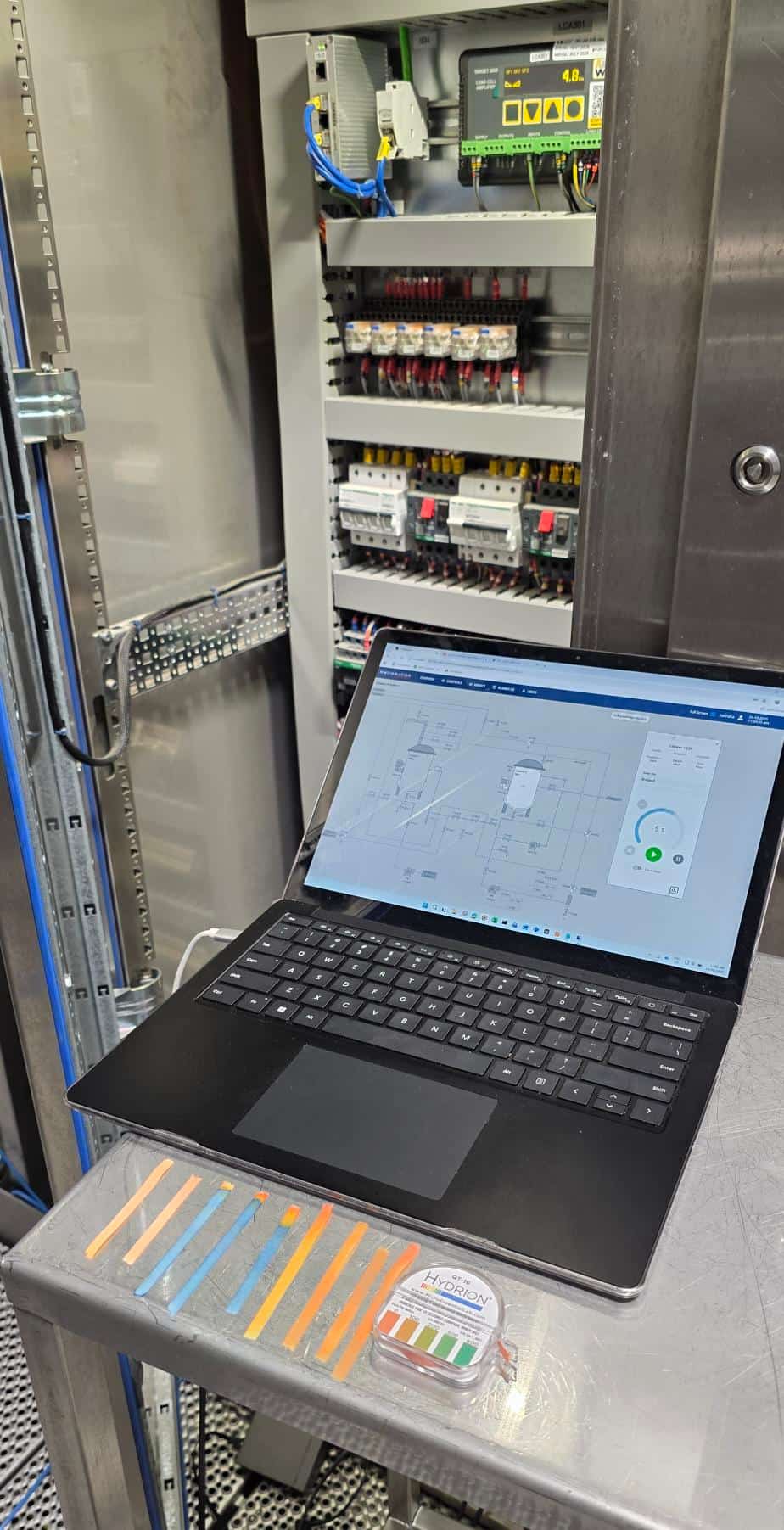 Industrial instrumentation and control hardware used in PLC and SCADA systems
